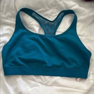Victoria's Secret Blue Racerback Sports Bra